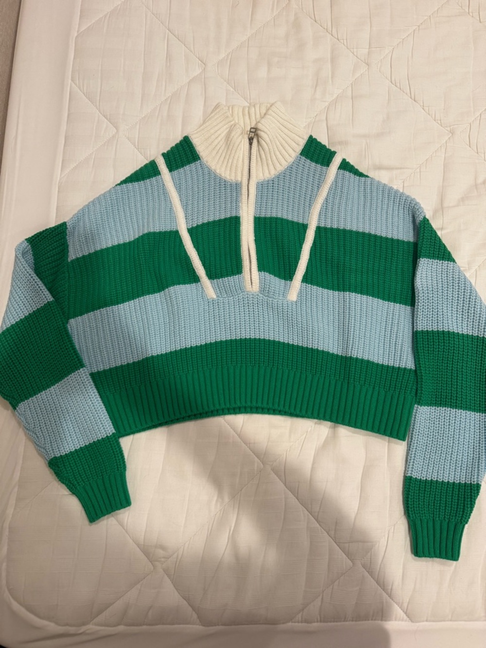 STAUD Hampton Cropped sweater